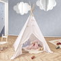 Home Deco Kids Tienda India Tipi Blanca para Niños Colección Vallée Outlet Poliéster