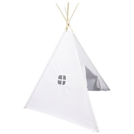 Home Deco Kids Tienda India Tipi Blanca para Niños Colección Vallée Outlet Poliéster
