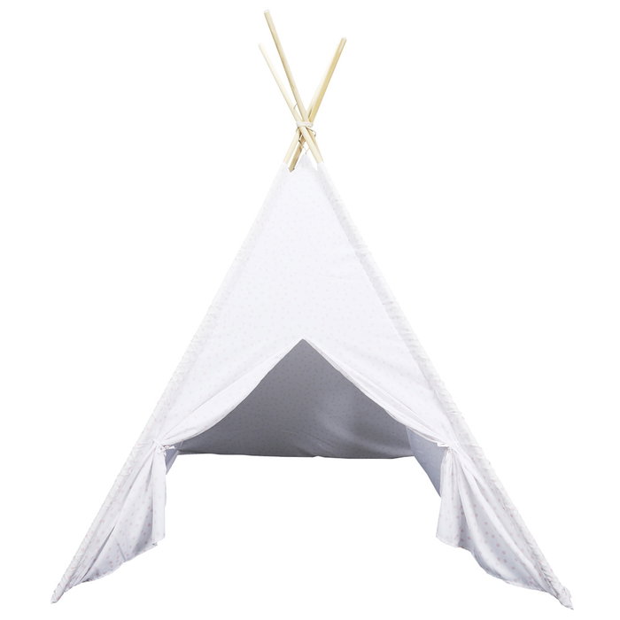 Home Deco Kids Tienda India Tipi Blanca para Niños Colección Vallée Outlet Poliéster