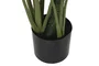 DKD Home Decor Planta Monstera Verde y Blanco con Base de Cemento