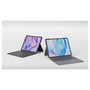 Logitech Combo Touch para iPad Air, Gris, QWERTZ Alemán, con Trackpad