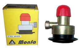 Monareductor Monfa Regulador de Gas Butano Paso Libre ASL 1/4 Vuelta