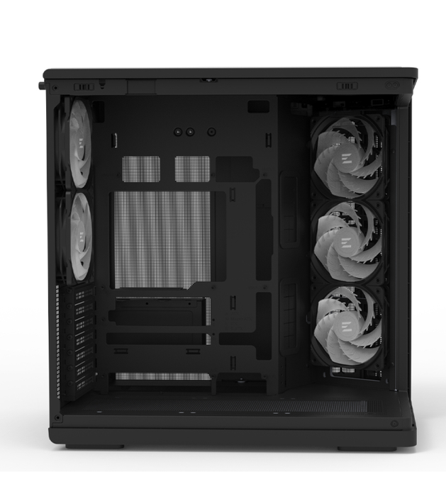 Zalman P60 BLACK Carcasa de Ordenador Midi Tower Negro