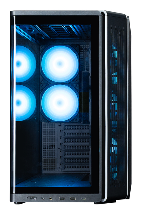 Zalman P60 BLACK Carcasa de Ordenador Midi Tower Negro