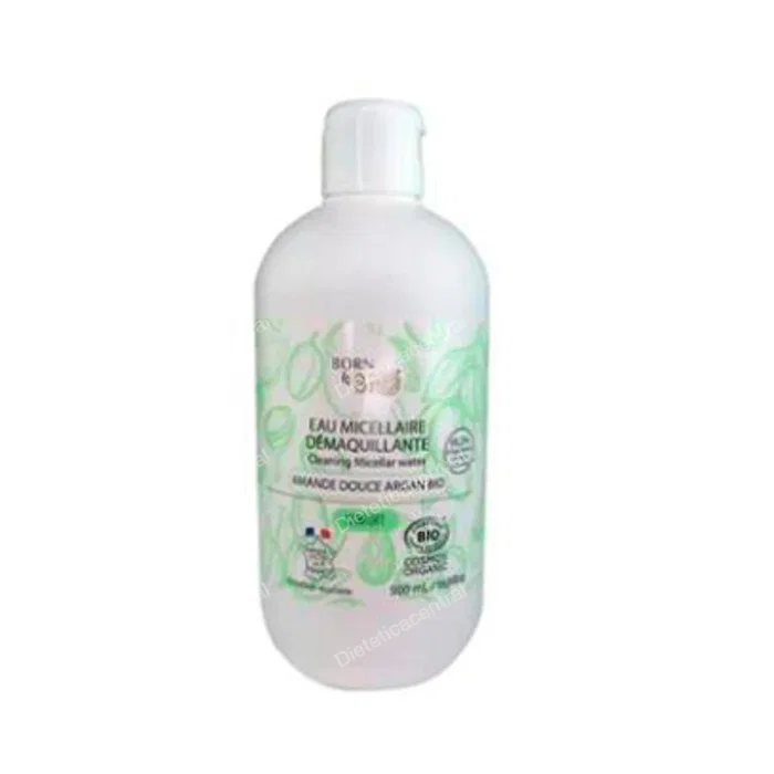 BORN TO BIO Agua Micelar para Piel Normal a Seca - 500 ml - Limpiadora Facial Suave - Certificada COSMOS Organic Bio BORN TO BIO Agua Micelar para Piel Normal a Seca - 500 ml - Limpiadora Facial Suave - Certificada COSMOS Organic Bio