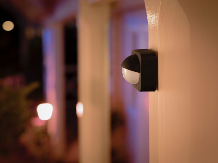 Philips Hue Sensor de movimiento para exteriores, Negro Philips Hue Sensor de movimiento para exteriores, Negro