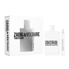 Zadig & Voltaire This Is Her! Estuche Perfume Cofre Regalo Mujer Eau de Parfum 100 ml + 10 ml