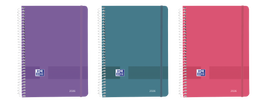 Oxford Agenda Anual Live&Go Espiral A5 128H Sv C-Surtidos Vivos 2026