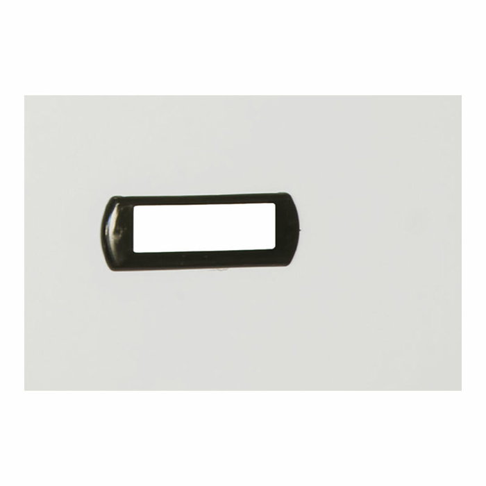 Simon Rack Taquilla metálica de 2 puertas Gris 30 x 50 x 180 cm