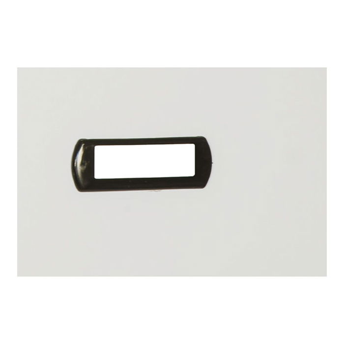 Simon Rack Taquilla Desmontada 2 Puertas Gris 30 x 50 x 180 cm