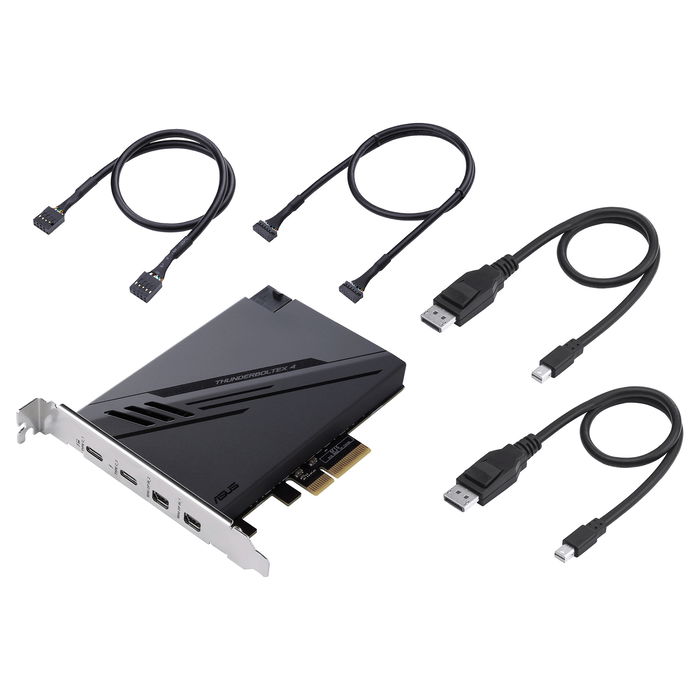 ASUS ThunderboltEX 4 Tarjeta de Expansión Thunderbolt 4 PCIe para Ordenador PC ASUS ThunderboltEX 4 Tarjeta de Expansión Thunderbolt 4 PCIe para Ordenador PC
