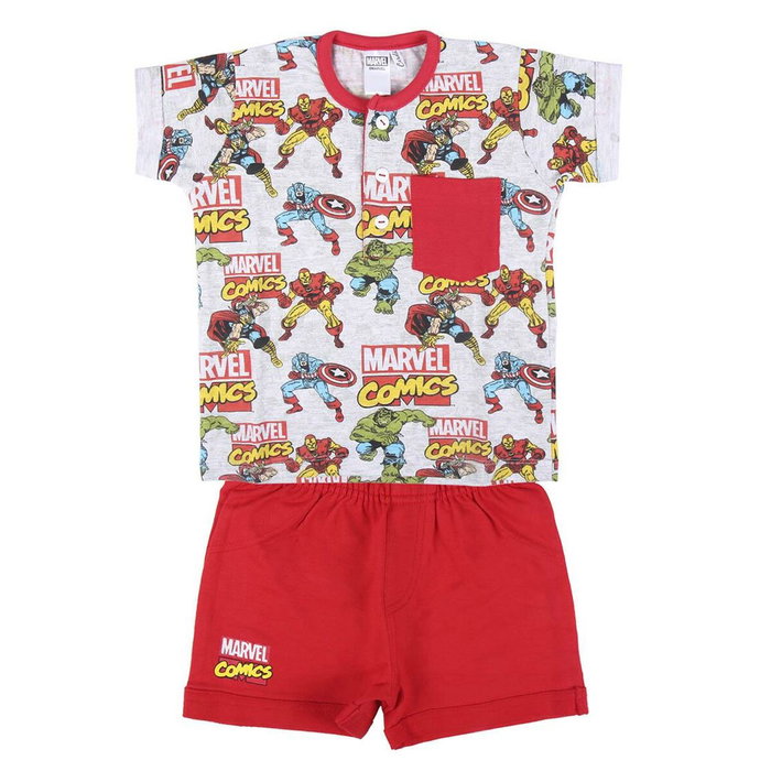 Conjunto de Ropa Marvel Rojo 36 Meses Conjunto de Ropa Marvel Rojo 36 Meses
