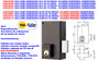 Yale Cerradura de Sobreponer 56-c/hpr/60 Derecha