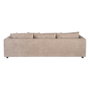 Ixia Sofá Chaise Longue Reversible Marrón Claro