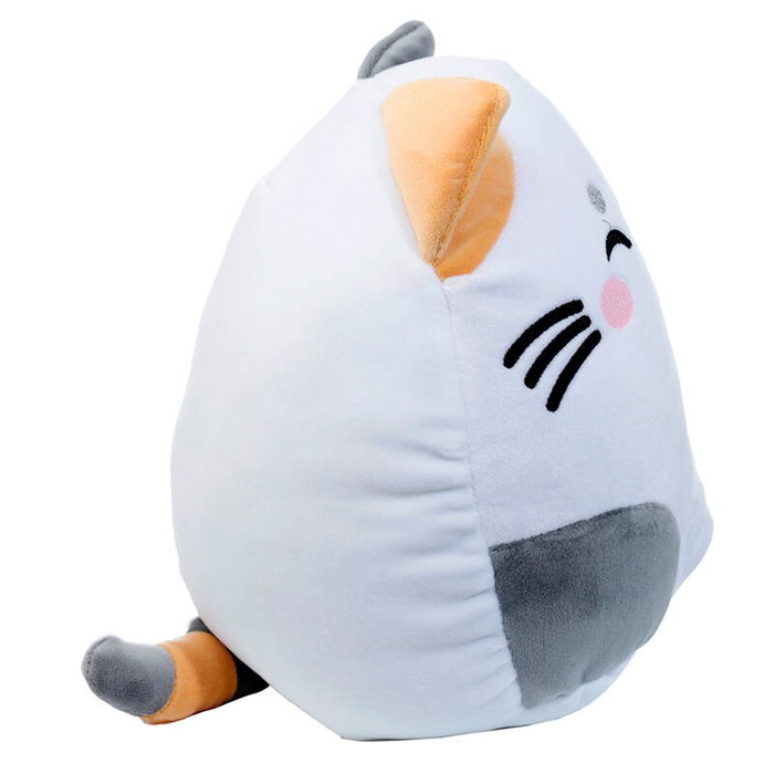 Puckator Cojin Peluche Gata Lola Adoramals Squidglys 24x16x21cm Velboa