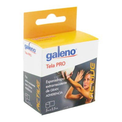 Galeno Esparadrapo Tela Pro 5 M X 2,5 Cm Piel