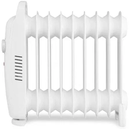 Orbegozo Radiador de Aceite RO 1220 Potencia 1200W 9 Elementos Caloríficos Compacto para Espacios Reducidos Silencioso Bajo Consumo Ideal Calefacción Hogar