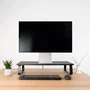 TooQ Soporte Elevador Multiusos TQMR111 para Monitor/Portátil hasta 20kg Negro