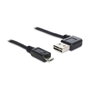 DeLOCK Cable USB 2.0 A a Micro-B de 3 m, Negro