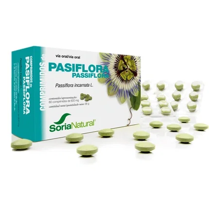 Soria Natural Pasiflora 60 comprimidos Soria Natural Pasiflora 60 comprimidos