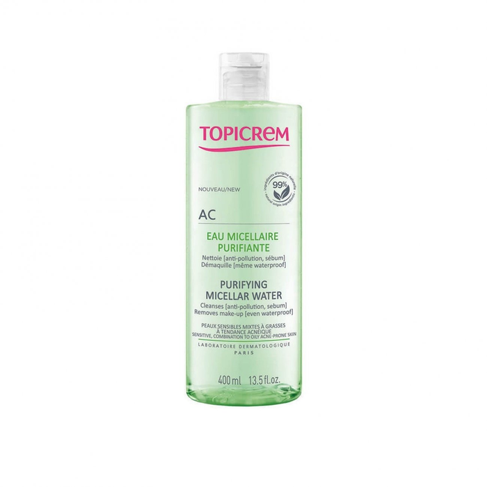 Topicrem AC Control Agua Micelar Purificante 400 ml