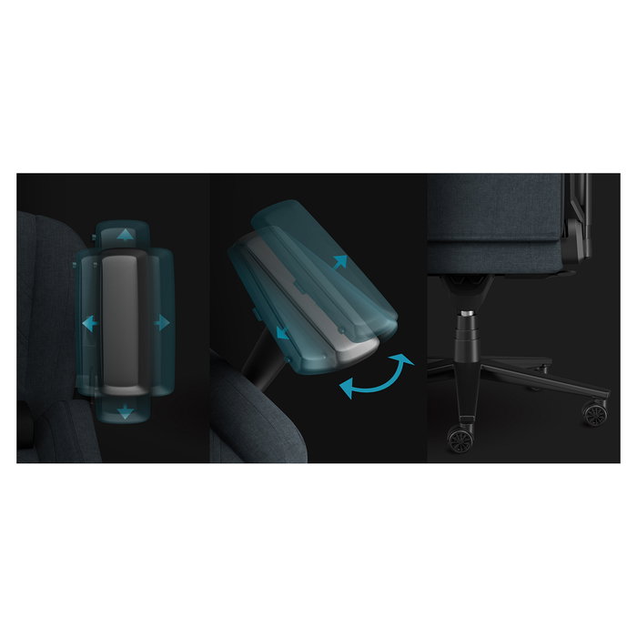 Genesis Silla Gaming NITRO 800 - Gris - Reposabrazos 4D Ajustables - Para usuarios de 160-195 cm y hasta 150 kg Genesis Silla Gaming NITRO 800 - Gris - Reposabrazos 4D Ajustables - Para usuarios de 160-195 cm y hasta 150 kg
