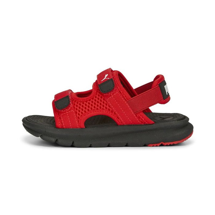 Sandalias Infantiles Puma Evolve For All Time Rojo 34.5