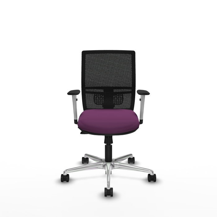 PIQUERAS Y CRESPO Silla de oficina Yunquera Morado/Negro PIQUERAS Y CRESPO Silla de oficina Yunquera Morado/Negro