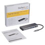 Startechcom Estación de Conexión USB Tipo C con HDMI, USB-A, Ethernet Gigabit y Lector de Tarjetas SD/MMC