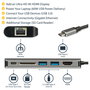StarTech.com Docking Station USB-C con HDMI, Ethernet, Lector SD y PD 60W