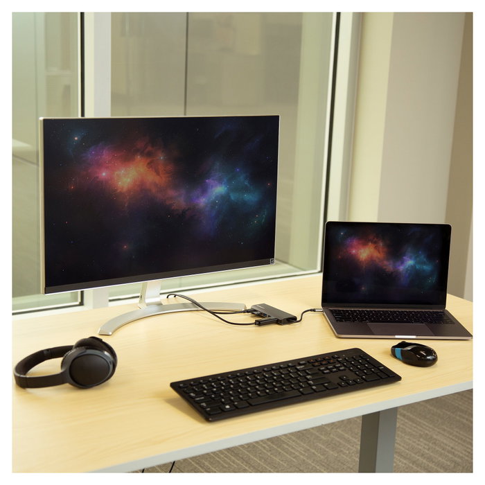 StarTech.com Docking Station USB-C con HDMI, Ethernet, Lector SD y PD 60W