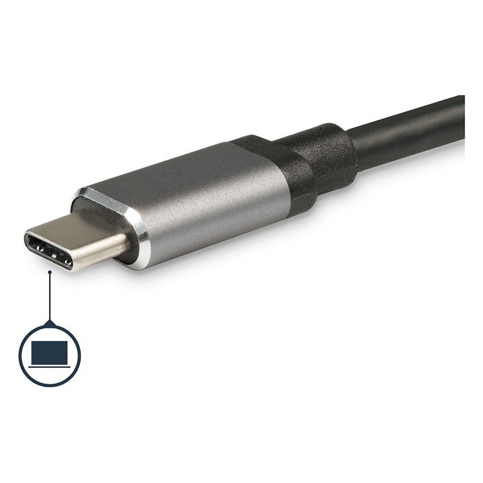StarTech.com Docking Station USB-C con HDMI, Ethernet, Lector SD y PD 60W