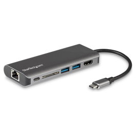 Startech DKT30CSDHPD Docking Station USB-C con HDMI 4K, Ethernet y Lector SD