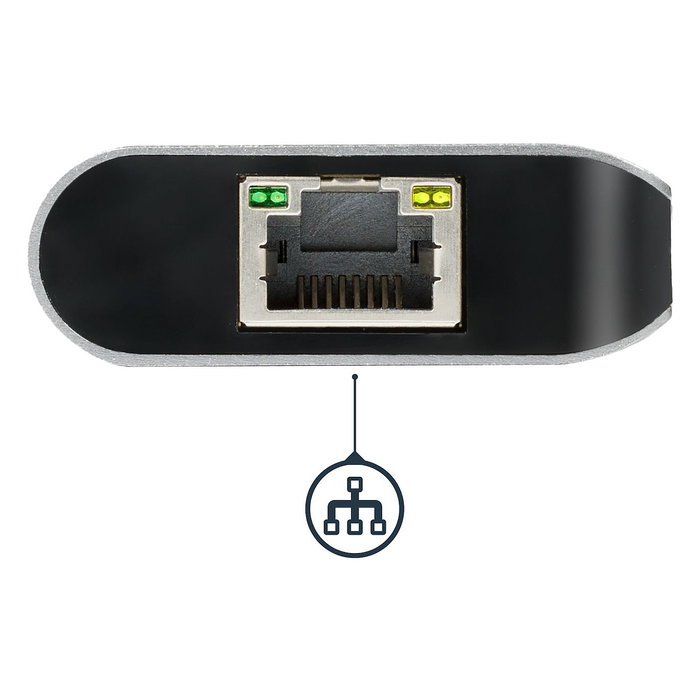 StarTech.com Docking Station USB-C con HDMI, Ethernet, Lector SD y PD 60W