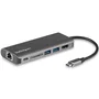 StarTech.com Docking Station USB-C con HDMI, Ethernet, Lector SD y PD 60W