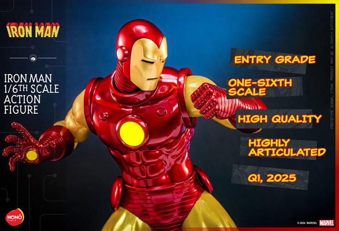 Marvel Figura 1/6 Iron Man 32 cm
