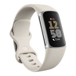 Fitbit Charge 6 Pulsera de Actividad AMOLED GPS NFC Resistente Agua Beige