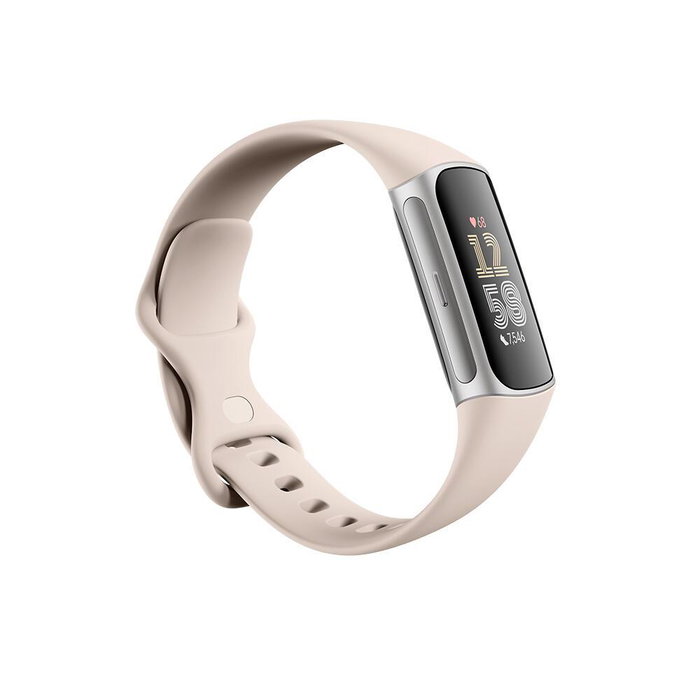 Fitbit Charge 6 Beige, Plata