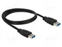 DeLOCK 85060 Cable USB 3.2 Gen 1 Tipo A a Tipo A (1 m)</div>
