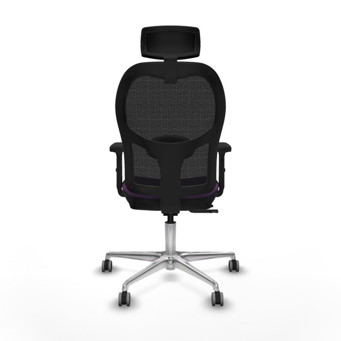 PIQUERAS Y CRESPO Silla de oficina Jorquera con mecanismo Sincro/Traslack, Morado y Negro PIQUERAS Y CRESPO Silla de oficina Jorquera con mecanismo Sincro/Traslack, Morado y Negro