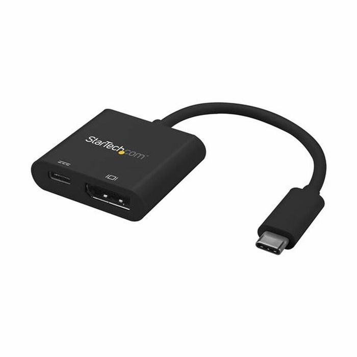 Adaptador USB C a DisplayPort Startech CDP2DPUCP Negro 4K Ultra HD Adaptador USB C a DisplayPort Startech CDP2DPUCP Negro 4K Ultra HD