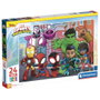 Clementoni Rompecabezas Maxi Spidey y sus extraordinarios amigos de Marvel, 24 piezas