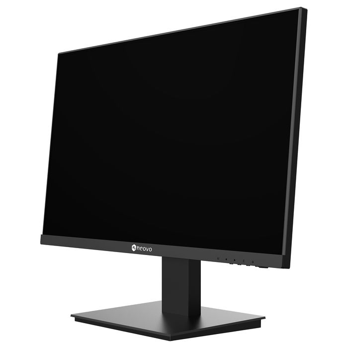 AG Neovo LA-2402 Monitor LED 23.8" (60.5 cm) Full HD 1920x1080, Panel VA, 75Hz, 5ms, Flicker Free, Low Blue Light, Altavoces, HDMI, DisplayPort, VESA, Negro