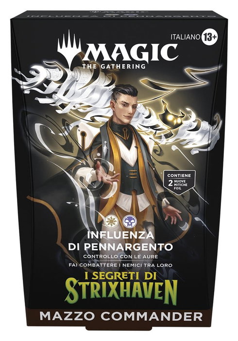 Magic the Gathering I Segreti di Strixhaven Mazos de Commander Caja (5) italiano