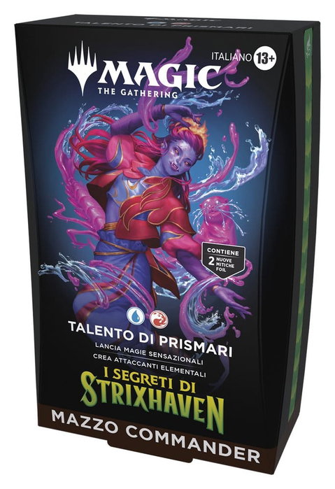 Magic the Gathering I Segreti di Strixhaven Mazos de Commander Caja (5) italiano