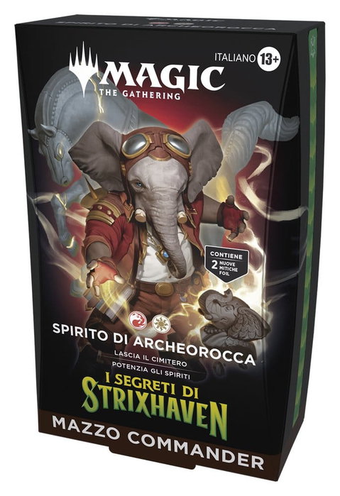 Magic the Gathering I Segreti di Strixhaven Mazos de Commander Caja (5) italiano