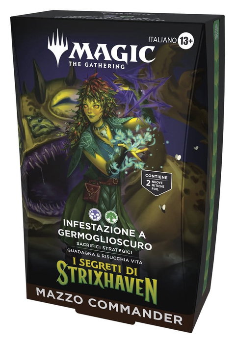Magic the Gathering I Segreti di Strixhaven Mazos de Commander Caja (5) italiano