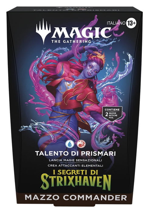 Magic the Gathering I Segreti di Strixhaven Mazos de Commander Caja (5) italiano