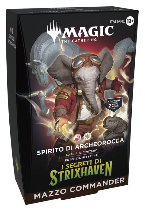 Magic the Gathering I Segreti di Strixhaven Mazos de Commander Caja (5) italiano