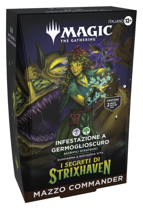 Magic the Gathering I Segreti di Strixhaven Mazos de Commander Caja (5) italiano